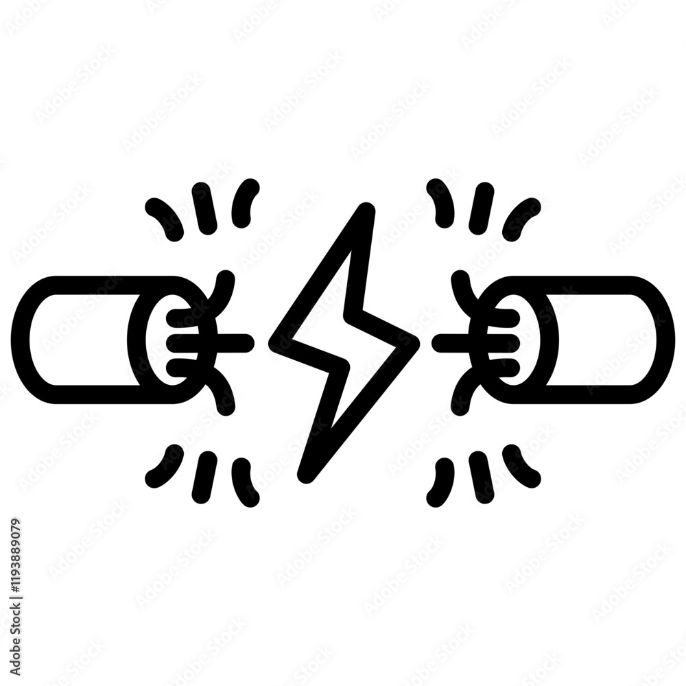 Obraz premium Conductor Outline Icon