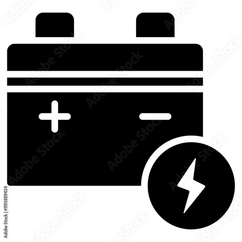 Battery Glyph Icon
