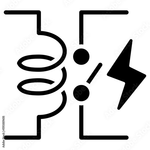 Relay Glyph Icon