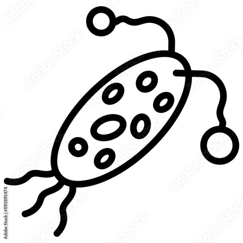 Plankton Outline Icon