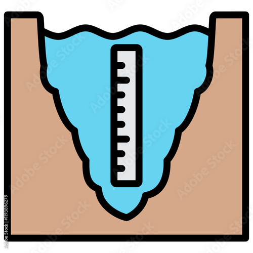 Deep Outline Color Icon