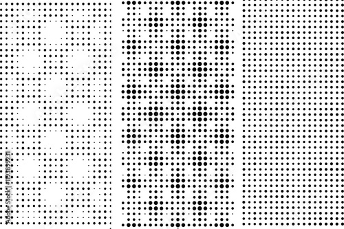 abstract gradient halftone dots background Pop art template texture Vector illustration