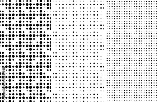 abstract halftone dots background Pop art template texture Vector illustration