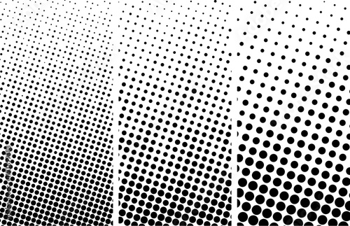 abstract  gradient halftone dots background Pop art template texture Vector illustration