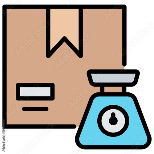 Weight Outline Color Icon