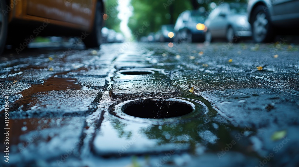 Urban stormwater drainage systems in summer sunlight showcasing effective water management in city landscapes and natural environments Urban stormwater drainage systems in summer sunlight showcasing effective water management in city landscapes and natural environments