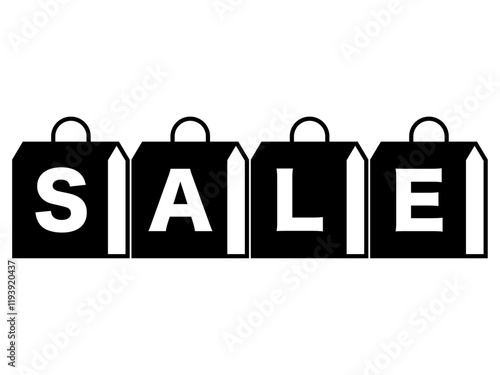 セール紙袋ロゴ