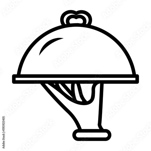 dish Line Icon