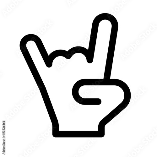 Hand Gesture Rock