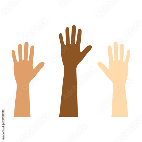 stop racism Illustration