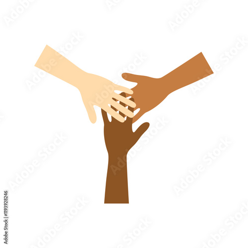 stop racism Illustration