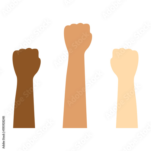 stop racism Illustration