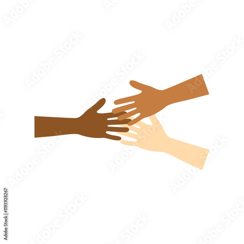 stop racism Illustration
