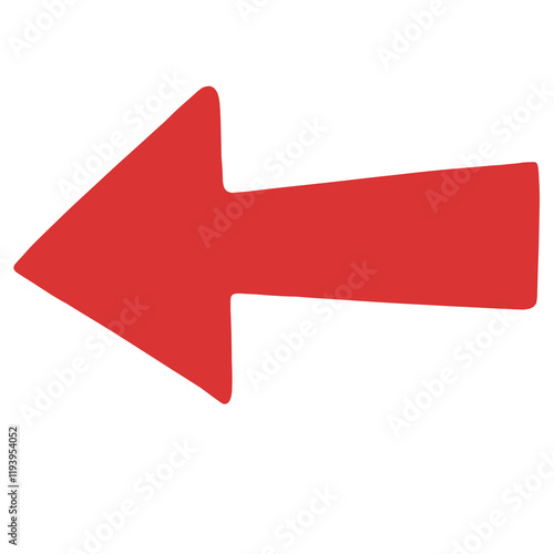 Wallpaper Mural red arrow drawing Torontodigital.ca