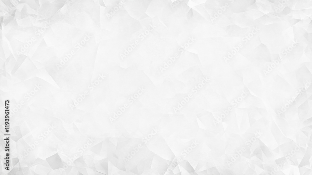 Fototapeta premium White abstract geometric background with soft texture