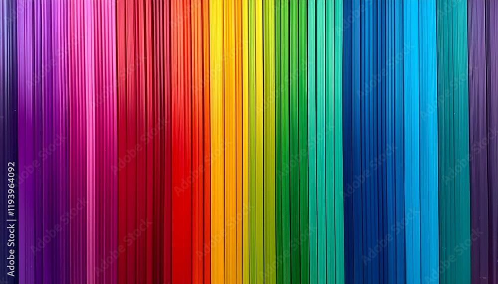 Vibrant rainbow stripes in a colorful display. Vibrant rainbow stripes in a colorful display.