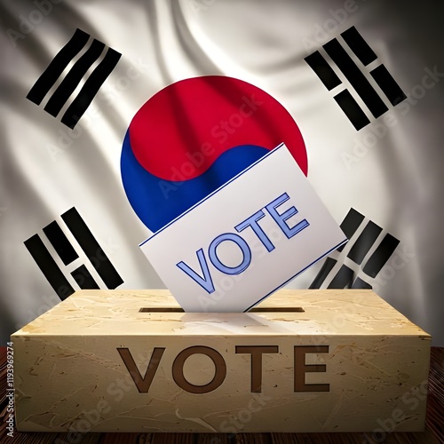 한국인은 투표합시다. VOTE KOREAN photo