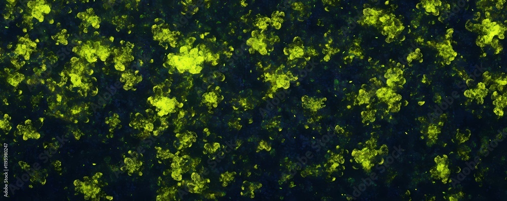 Deep Navy Background Wallpaper with Bright Moss Green Light, Banner Header Deep Navy Background Wallpaper with Bright Moss Green Light, Banner Header