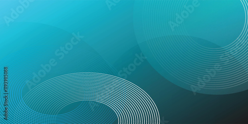 Blue and White Wallpaper, White geometric abstract background overlap layer on bright space with lines effect decoration. Background,Modern graphic design element circles style luxury