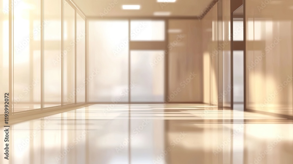 Blurred office interior background with a blurred door and glass wall, blurry bokeh light effect for a business concept design. High-quality photo, taken with a telephoto lens in realistic daylight. Blurred office interior background with a blurred door and glass wall, blurry bokeh light effect for a business concept design. High-quality photo, taken with a telephoto lens in realistic daylight.