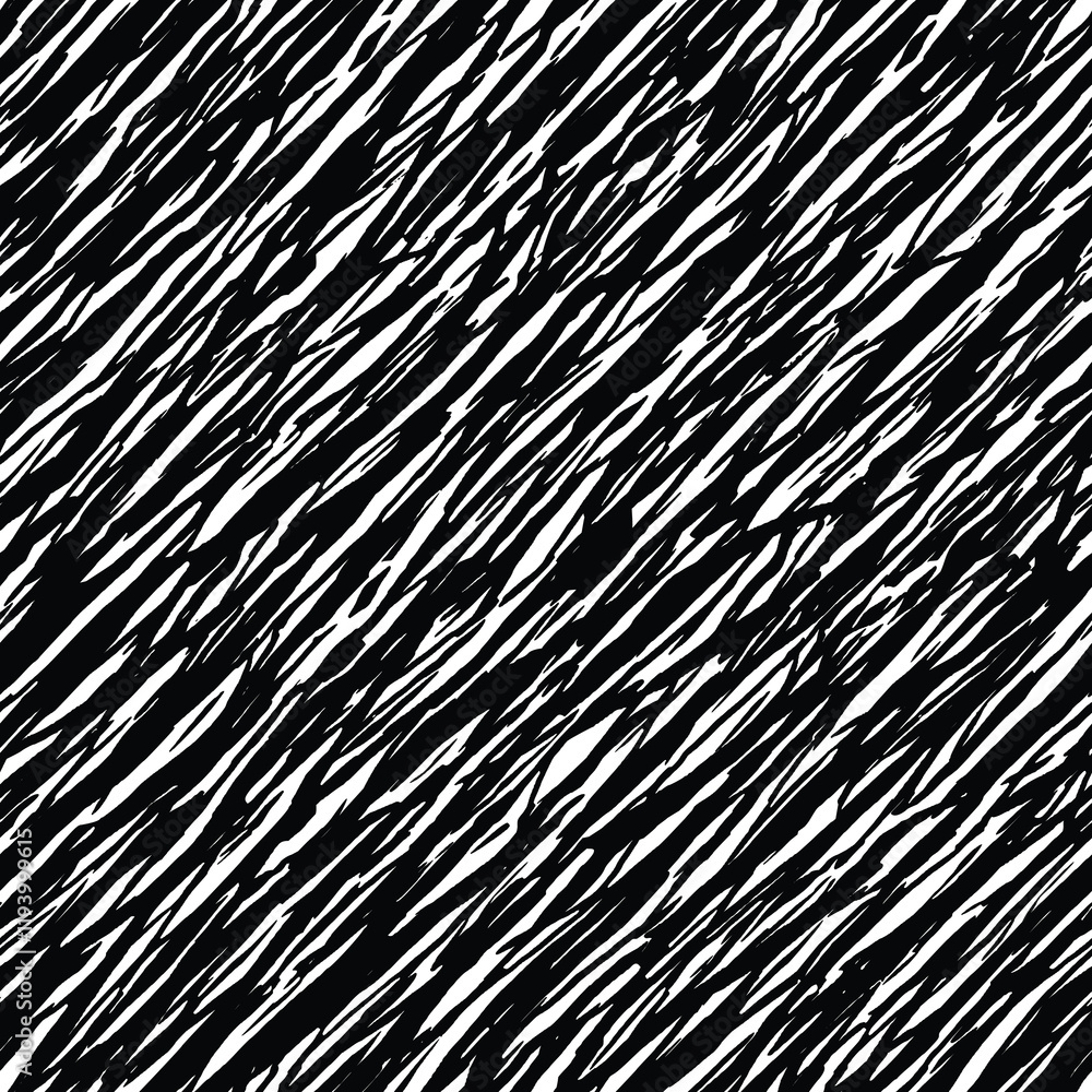 Seamless pattern, rough vector background, diagonal structure, black and white Seamless pattern, rough vector background, diagonal structure, black and white