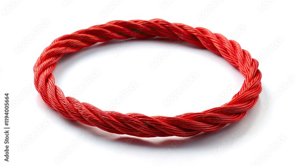 Red Thread of Fate: Surreal Chinese Destiny Symbol, Looping Silk Thread Photography Red Thread of Fate: Surreal Chinese Destiny Symbol, Looping Silk Thread Photography