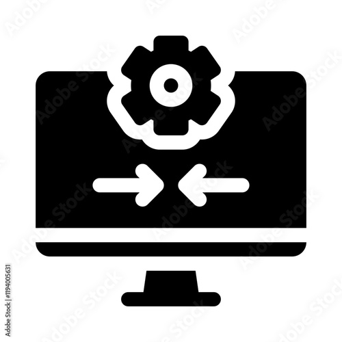 Operating System glyph icon