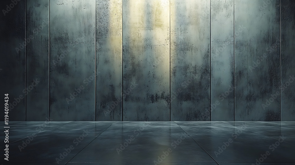 A smooth concrete wall with faint water stains creating abstract patterns, paired with a clean matte floor, softly illuminated with even studio lighting for a modern product display, hd quality, A smooth concrete wall with faint water stains creating abstract patterns, paired with a clean matte floor, softly illuminated with even studio lighting for a modern product display, hd quality,