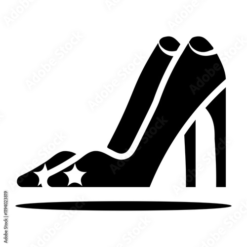 stiletto Solid icon