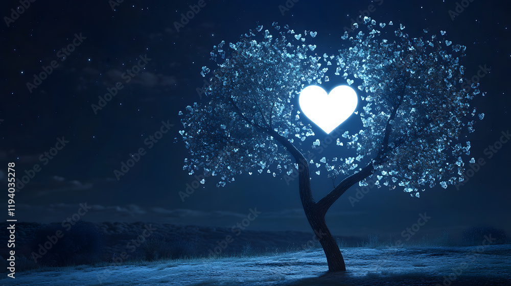 Obraz premium Heart tree