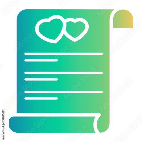 document Gradient icon