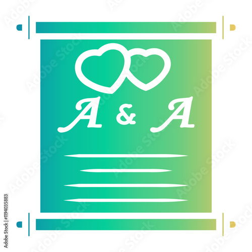wedding Gradient icon