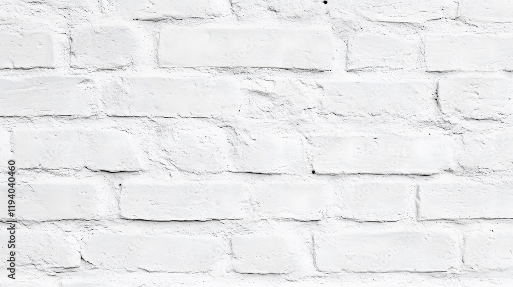 Obraz premium Whitewashed Brick Wall Texture Background