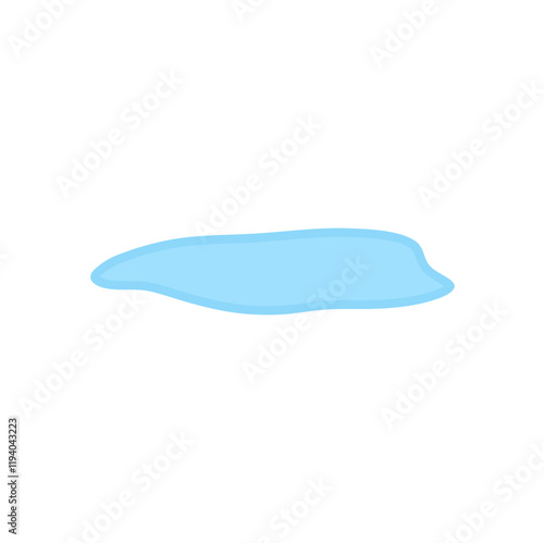 Aqua water splash. Liquid water drops, water flows and waves. Vector illustration