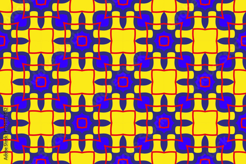 Geometric seamless patterns decor, seamless texture, vector illustration. The basis for the website, print, wallpaper, business cards, brochures in flat design style.