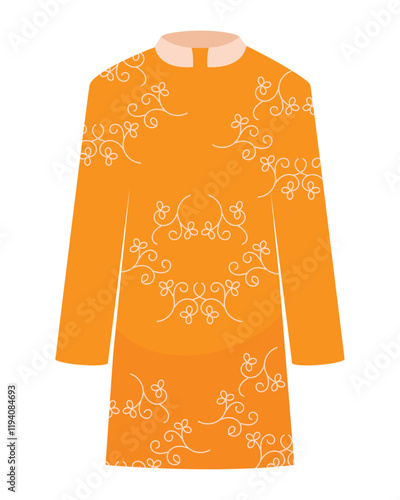yellow fashion kurta