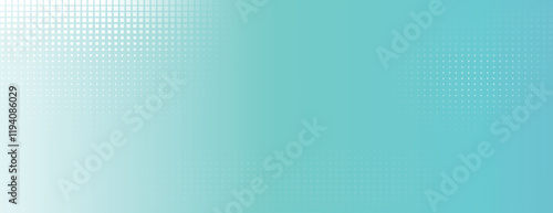 Gradient background, teal and white, with a dotted texture. The background is smooth and modern. Teal color dominates the background. Minimal halftone texture, halftone dotted background vector
