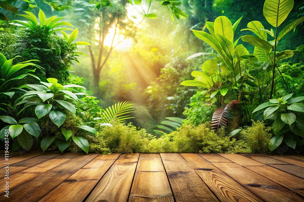 Lush Green Plants Double Exposure Floor - Abstract Nature Stock Photo Lush Green Plants Double Exposure Floor - Abstract Nature Stock Photo