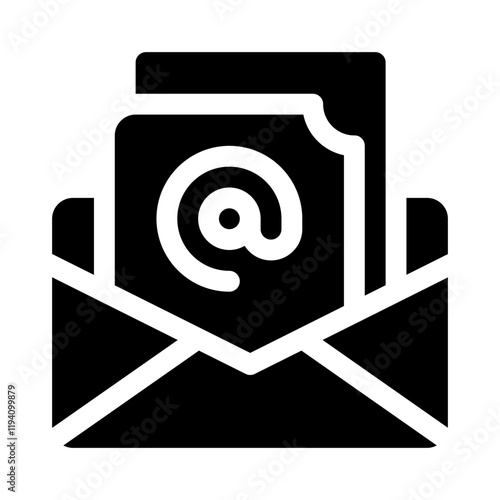 Mail Envelope glyph icon