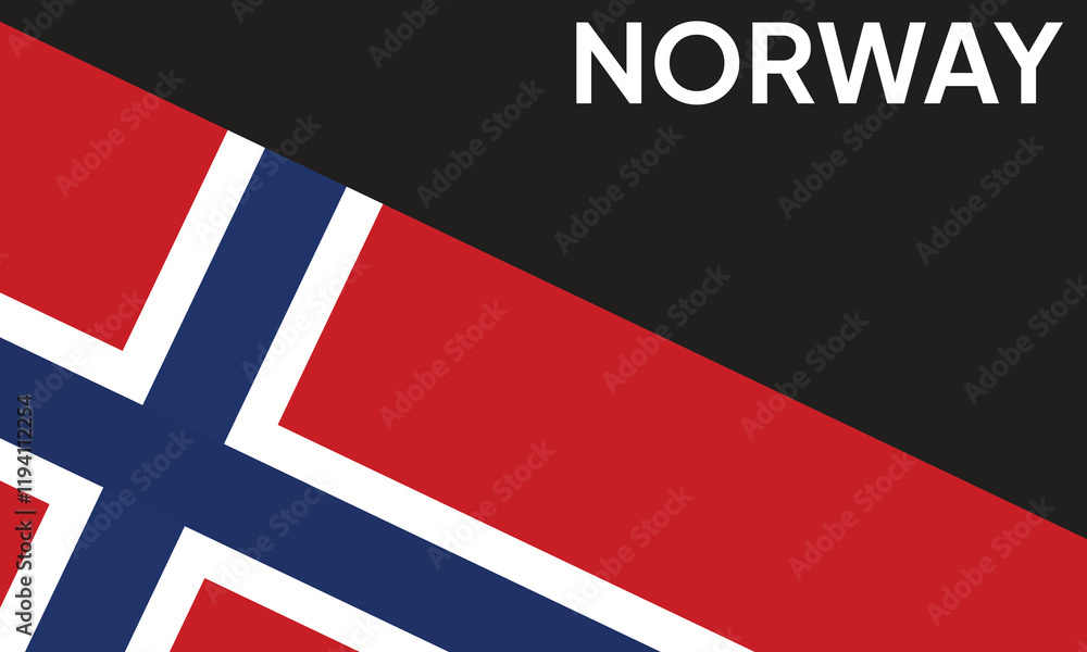Norway flag vector illustration in high quality for ui and ux, website or mobile application. Background flag. Norway flag vector illustration in high quality for ui and ux, website or mobile application. Background flag.