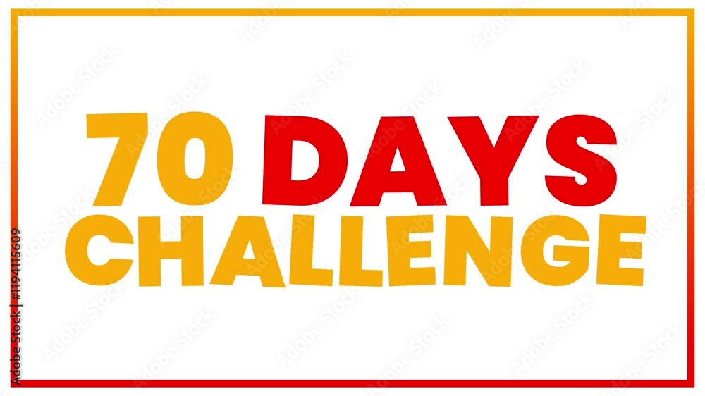 70 Days Challenge - Text Animation 70 Days Challenge - Text Animation
