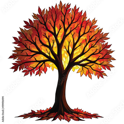 autumn tree