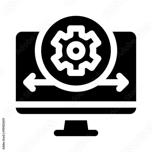 Operating System glyph icon