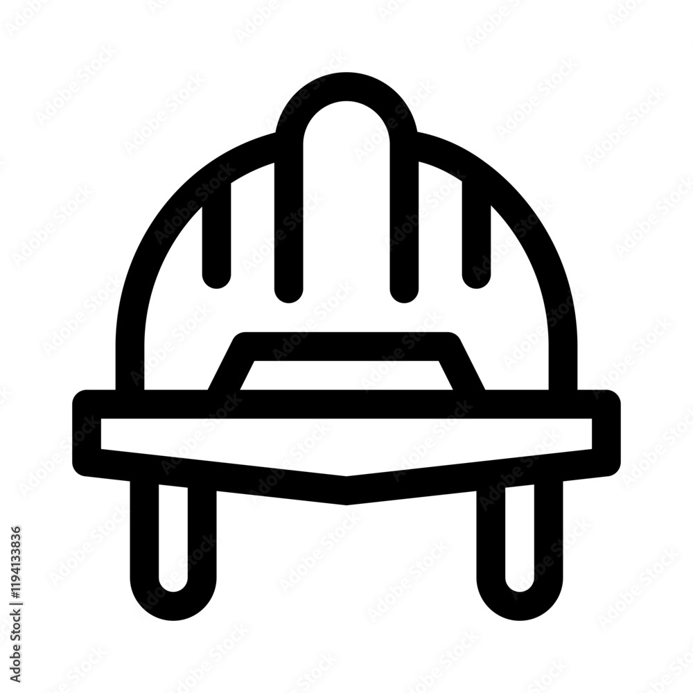Hard Hat line icon Hard Hat line icon
