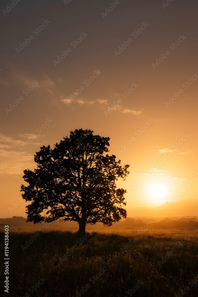 Majestic tree sunrise sunset background wallpaper Majestic tree sunrise sunset background wallpaper