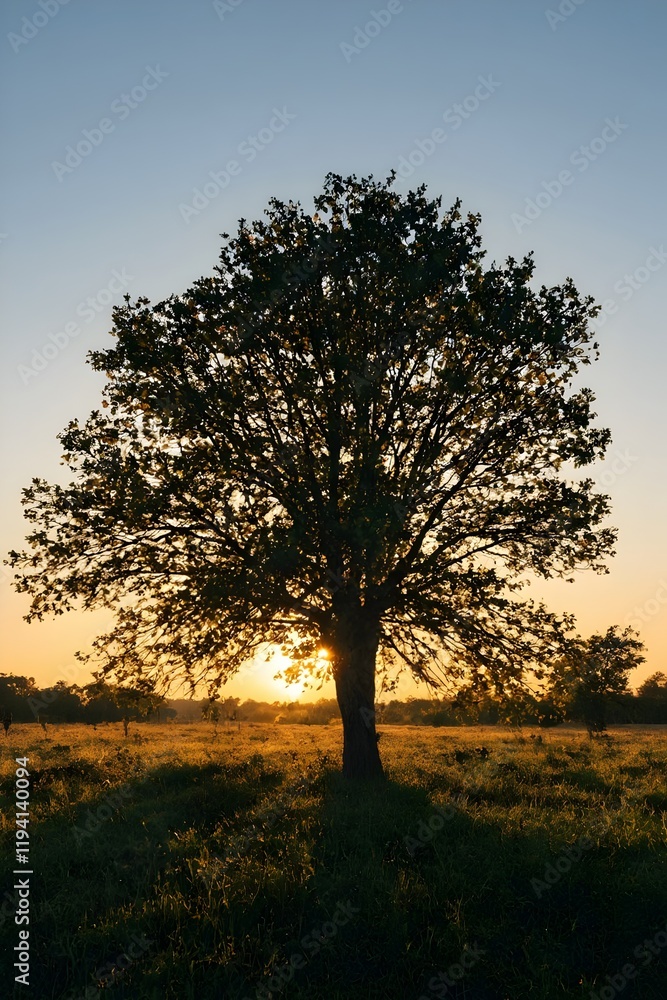Majestic tree sunrise sunset background wallpaper Majestic tree sunrise sunset background wallpaper