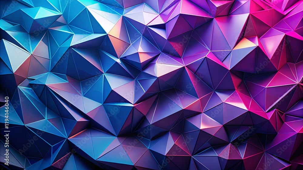 Abstract Purple Blue Polygonal Background: Geometric Design Texture for Tech, Art & Design Projects Abstract Purple Blue Polygonal Background: Geometric Design Texture for Tech, Art & Design Projects