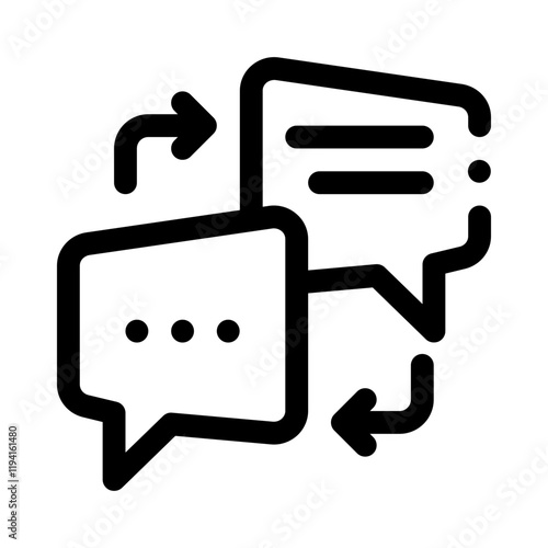 Comment line icon