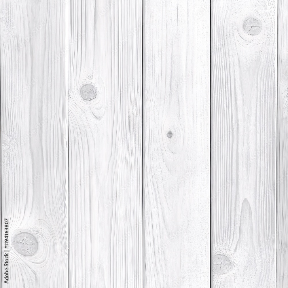 Obraz premium Whitewashed Wooden Planks Background Rustic Texture Clean Minimalist Style