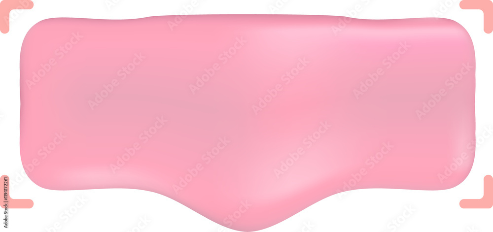 Modern stylized bubble speech Modern stylized bubble speech